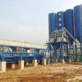 Precast low cost belt conveyor concrete batching plant