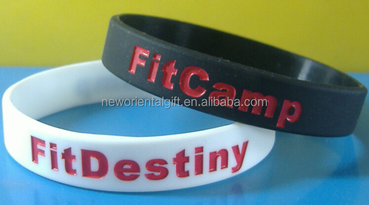 Customized Watch Shape Silicone Wristbands/Silicone Wristbands