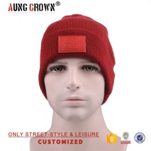 100% acrylic beanie,knit beanie for men,custom design beanie