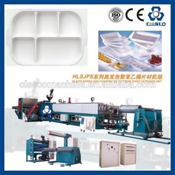 DISPOSABLE LUNCH BOX EXTRUSION MACHINERY, LUNCH BOX/MEAL BOX EXTRUSION LINE, FOOD BOX PRODUCTION MACHINERY