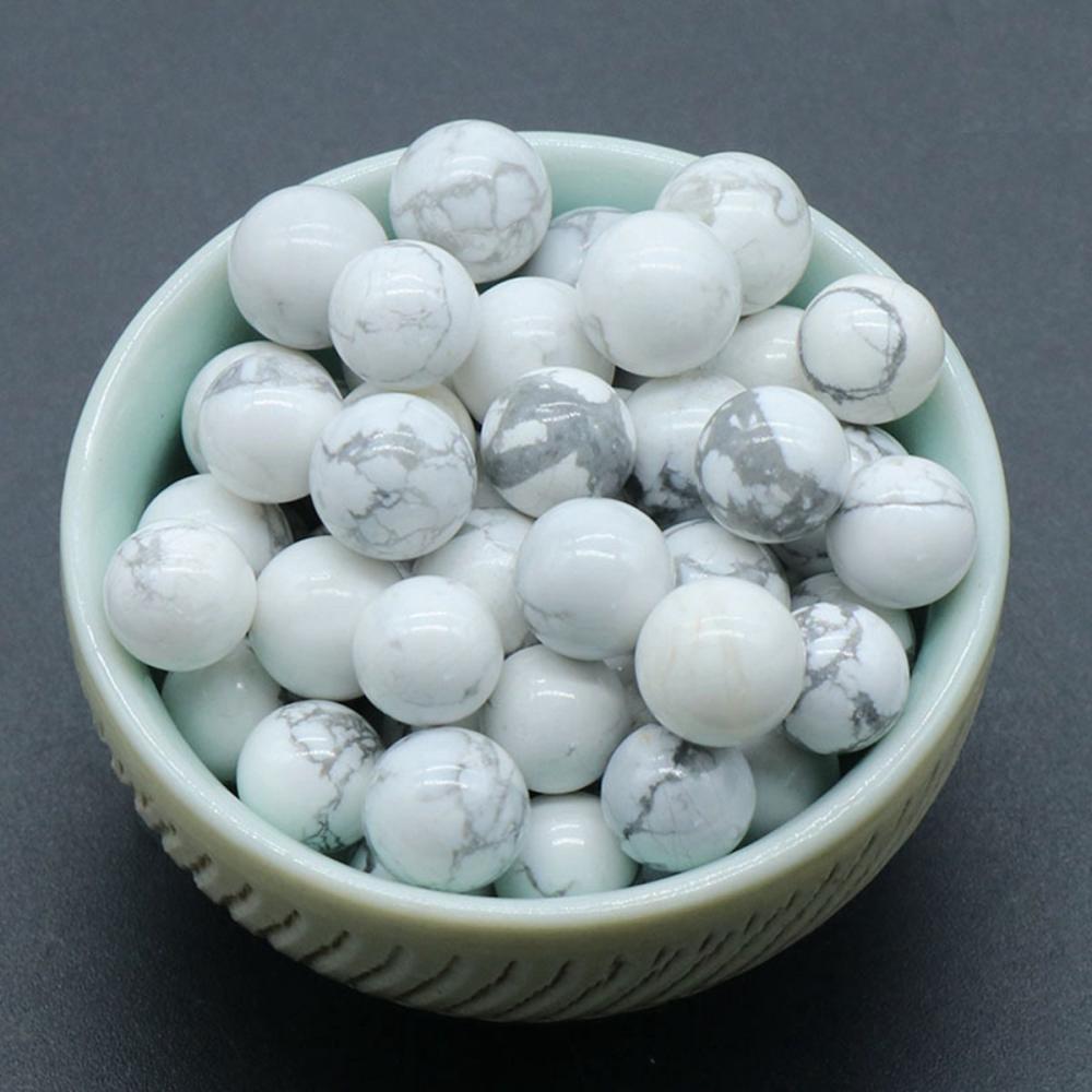 Howlite 10 -миллиметровые шарики заживление Crystal Spheres Energy Home Decor Decor