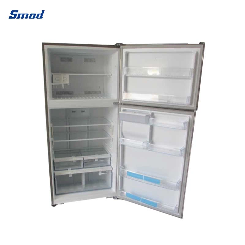 700mm Width Silver No Frost Top Freezer 421L Refrigerator