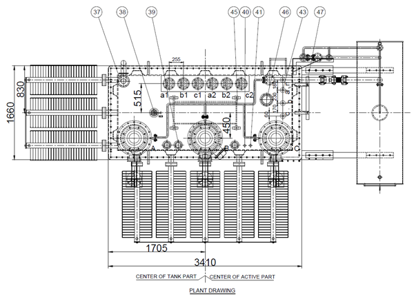 10MVA traction transformer