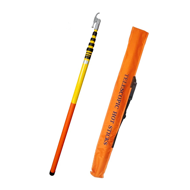 Superior competitive production fiberglass telescopic hotstick