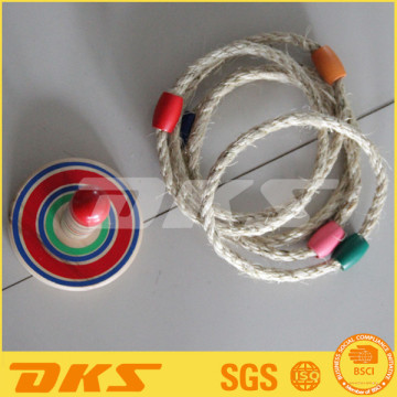 DKS wooden ring toss game set