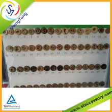 2014 fashion coconut buttons coconut shell buttons laser coconut button