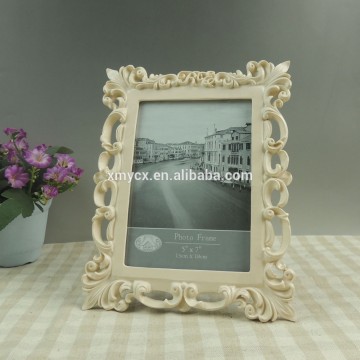 Beautiful Cream White Ornate Picture Frames 5"x7"