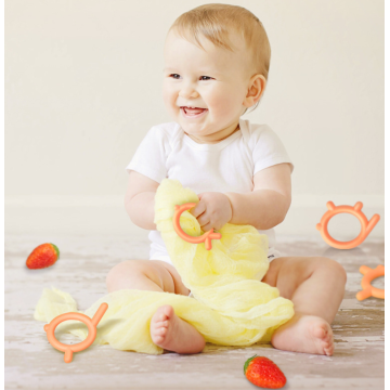 シリコン動物の歯が生えるおもちゃ0〜3歳の赤ちゃん
