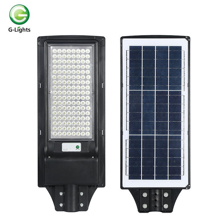 SMD IP65 120w الكل في واحد ضوء الشارع LED بالطاقة الشمسية