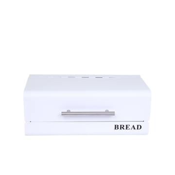 Retro Rectangle Metal Bread Box