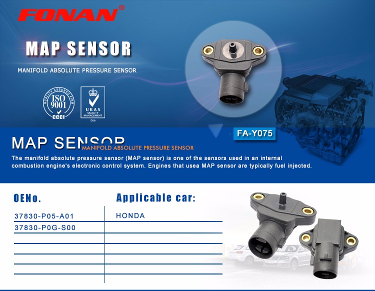 boost sensor 3 4 5 Bar Map Sensor for HONDA