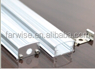 Carcasa del gabinete LED carcasa de luz LED aluminio y cáscara de plástico