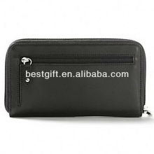 Top quality men travel case leather travel case travel wallet holder