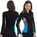 Seaskin Berkualitas Tinggi 2mm Lengan Panjang Wanita Springwetsuit