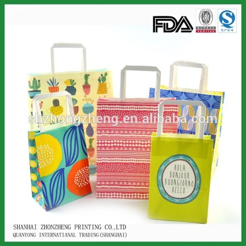 wholesale printed shopping bag handle