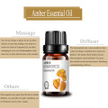 private label top quality 10ml therapeutic grade amber oil