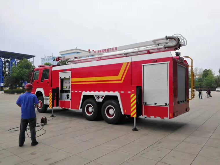 18M Howo Tower Tower Fire Truck