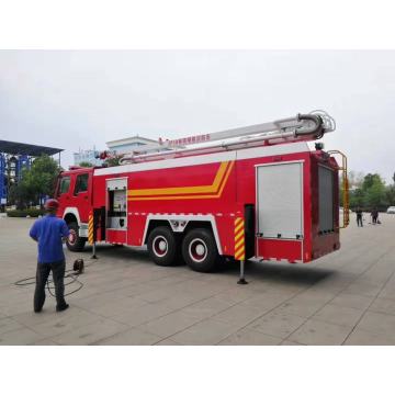 18m Howo Water Tower Fire Truck