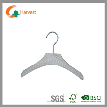 High quality White wash wooden kids hanger