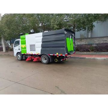 Camion de balayeuse de route 4x2 à haute efficacité
