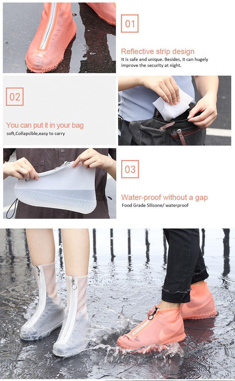 Rain Proof Silicone Shoe Covers