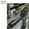 Single Lever Brass Chrome plated basin mixer taps