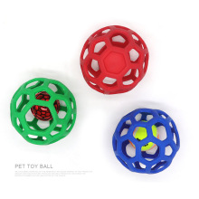 Boules de jouets à mastication de chien non toxique en caoutchouc sans caoutchouc