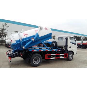 ยี่ห้อใหม่ราคาถูก Dongfeng 3000litres รถบรรทุกขยะเหลว