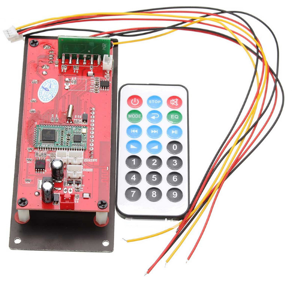 Wireless MP3 Decoding Board 4.0 Blue tooth Audio Module USB SD Radio APE FLAC WMA AUX External Signal Source Interference Board