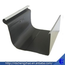 High quality PLC GCr15 quenching process rain gutter roll forming machine