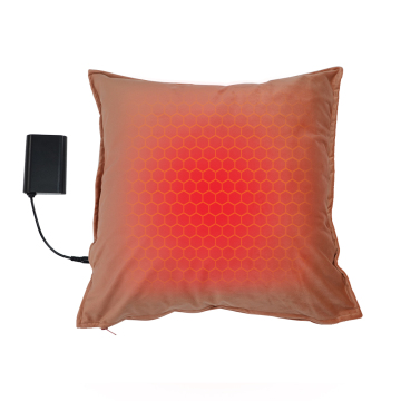 Warm Constant Temperature Graphene Heated Throw Pillow