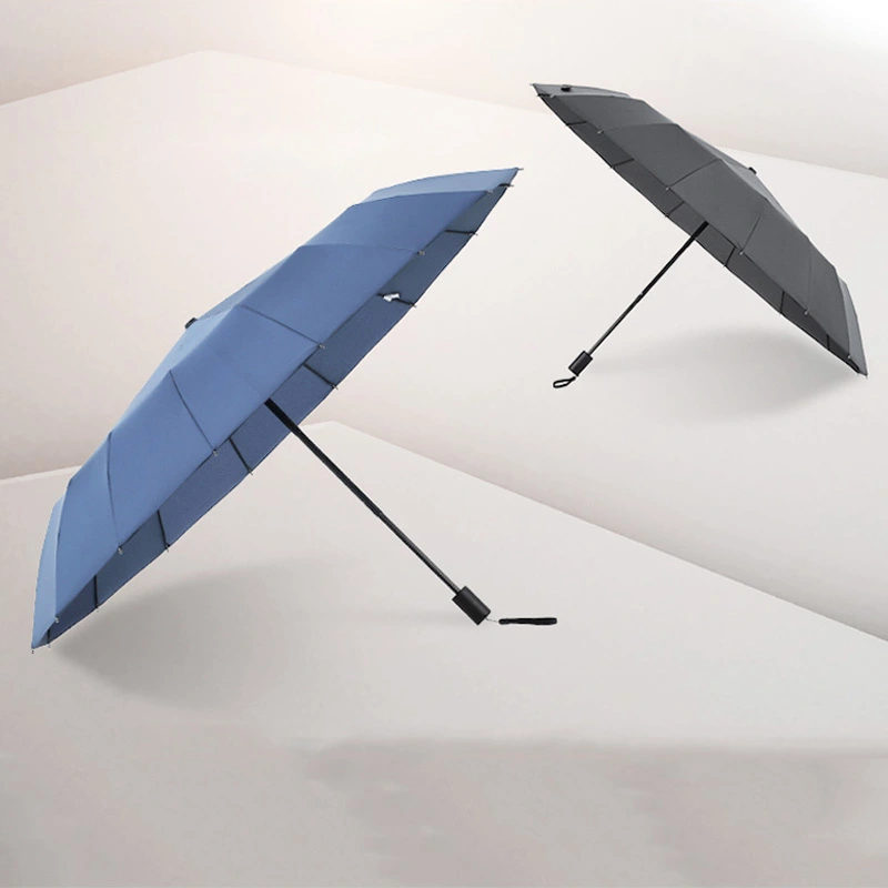 16K Custom UV Folding Umbrellas Girls Travel Rain Waterproof Men Sun Parasol Convenient