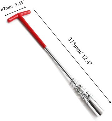 T-handle Universal Spark Plug Wrench