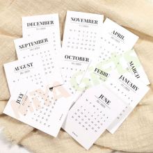 Customizable Writable Planner and Organizer Cards with Punching