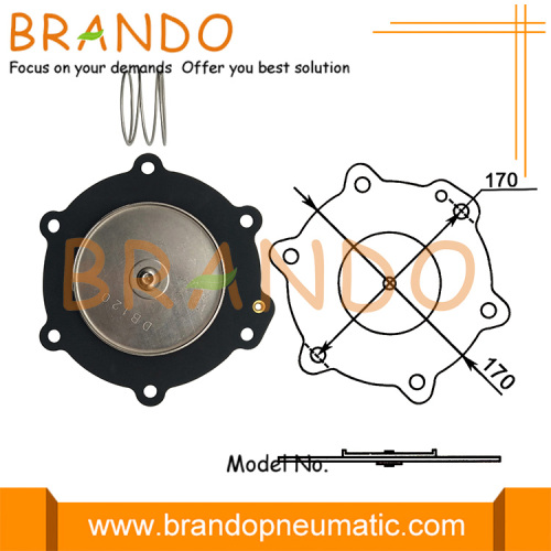 Vanne à impulsion série VEM VNP diaphragme 2,5 &#39;&#39; DB120 / C