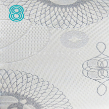 big flower polyester jacquard knitted mattress ticking fabic