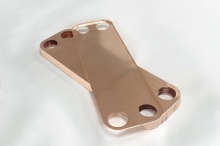 Copper foil for heat exchangers