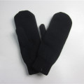 Black Cheap Blank Mitten Wholesale