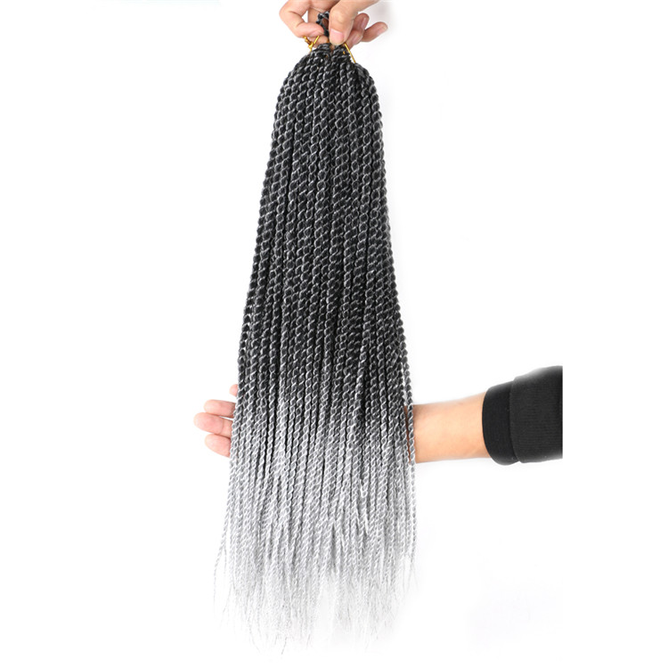 30 Strands/pack Thin Senegalese Twist Crochet Braids Hair Wholesale Small Twist Braided Hair Extension