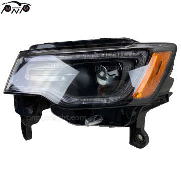 Black headlight for Jeep Grand Cherokee USA CAD