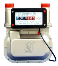 Pulse transmitting gas meter