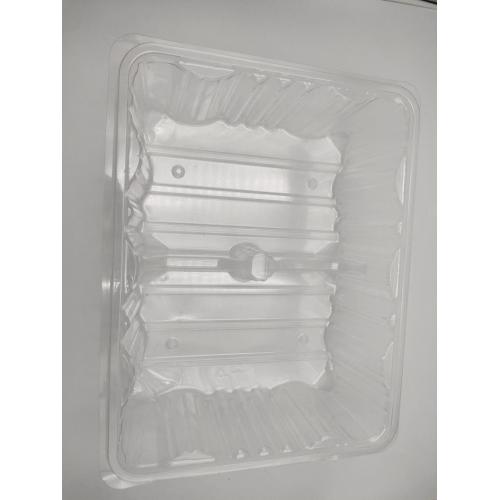 Bandeja de envasado transparente de la aspiradora para alimentos