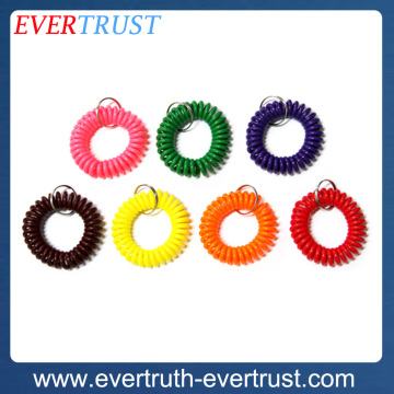 promotional plastic spring spiral wrist coils