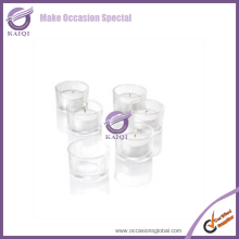 Clear Plastic Candlestick Cup Glass Mirror Votive Candle Holders Cheap Candelabra