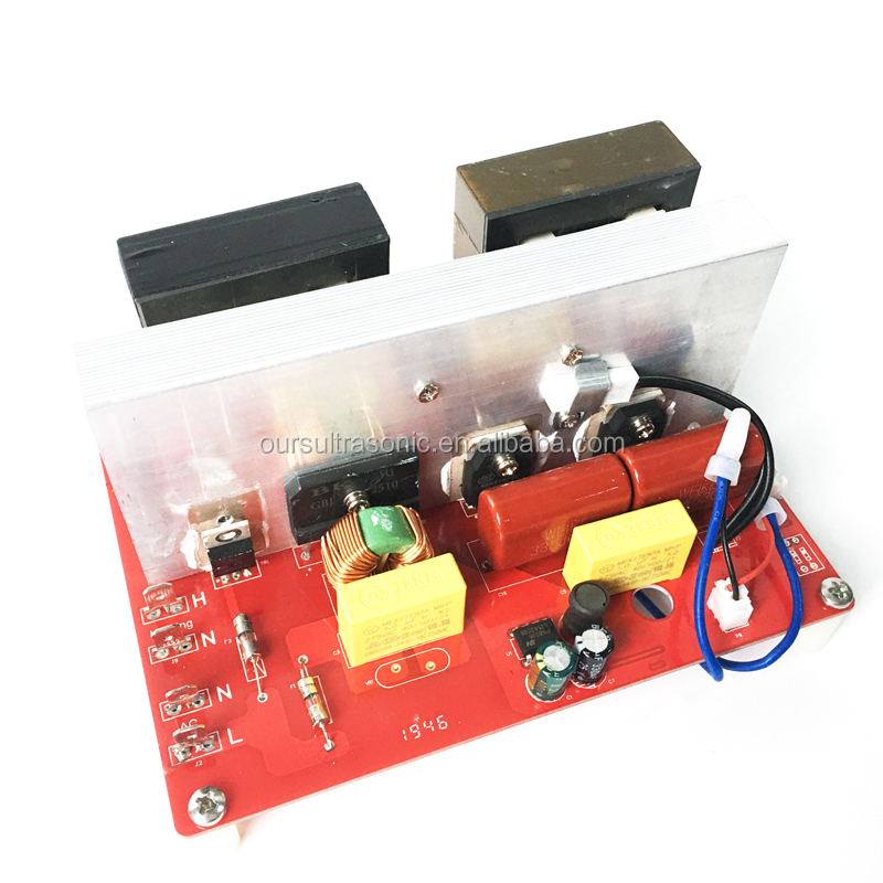 300W ultrasonic transducer driver pcb generator 20khz,25khz,28khz,30khz,33khz,40khz for frequency cleaning