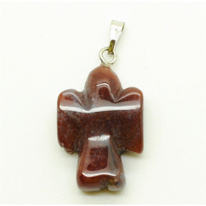 Shape Red Jasper pendant