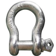 U Type Drop Forged Alloy Steel Hardware Shackle