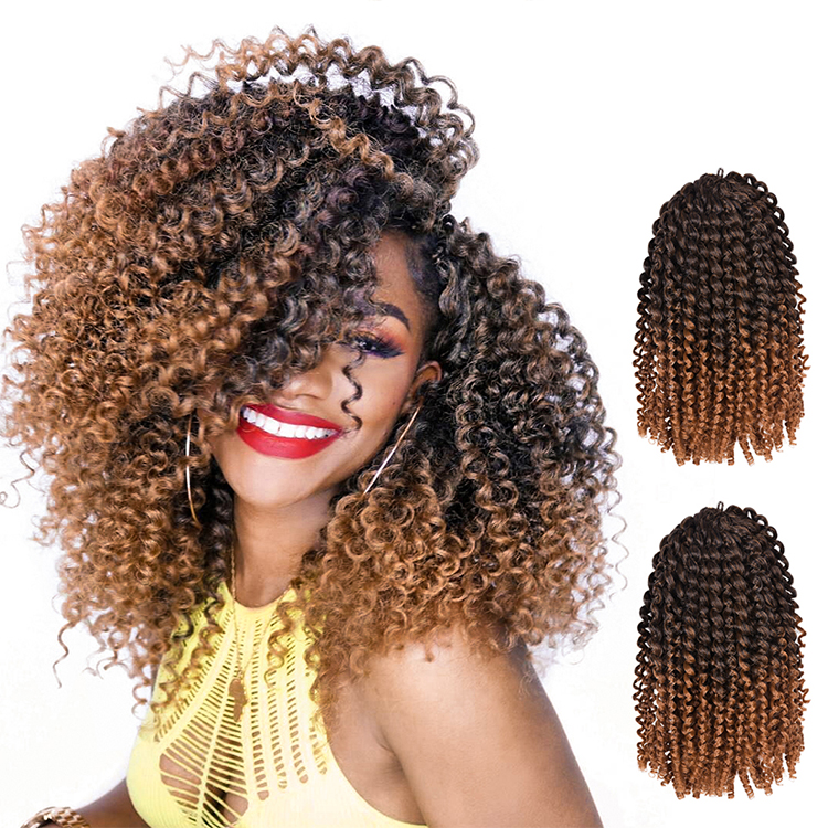 Marley Hair Extension Braid xpression twist with loose afro braid box curly water wave freetress braids crochet needle for hair