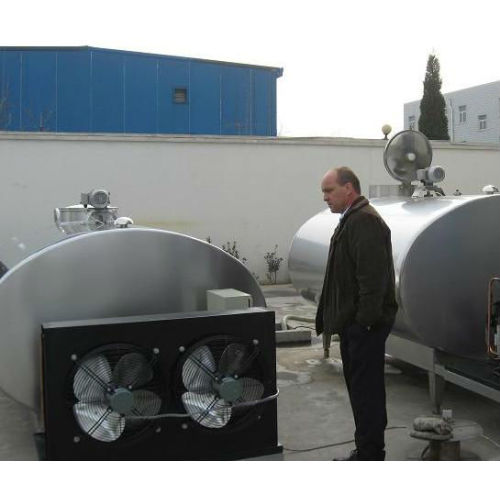 Refrigerated milk cooling storage tank price