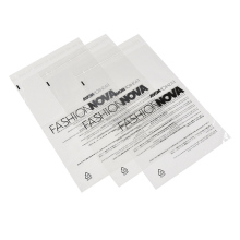 Transparent polyester mail bag for mailing envelopes